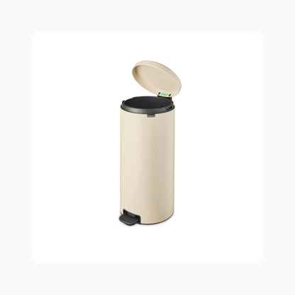 NewIcon Pedal Bin 30L - Soft Beige