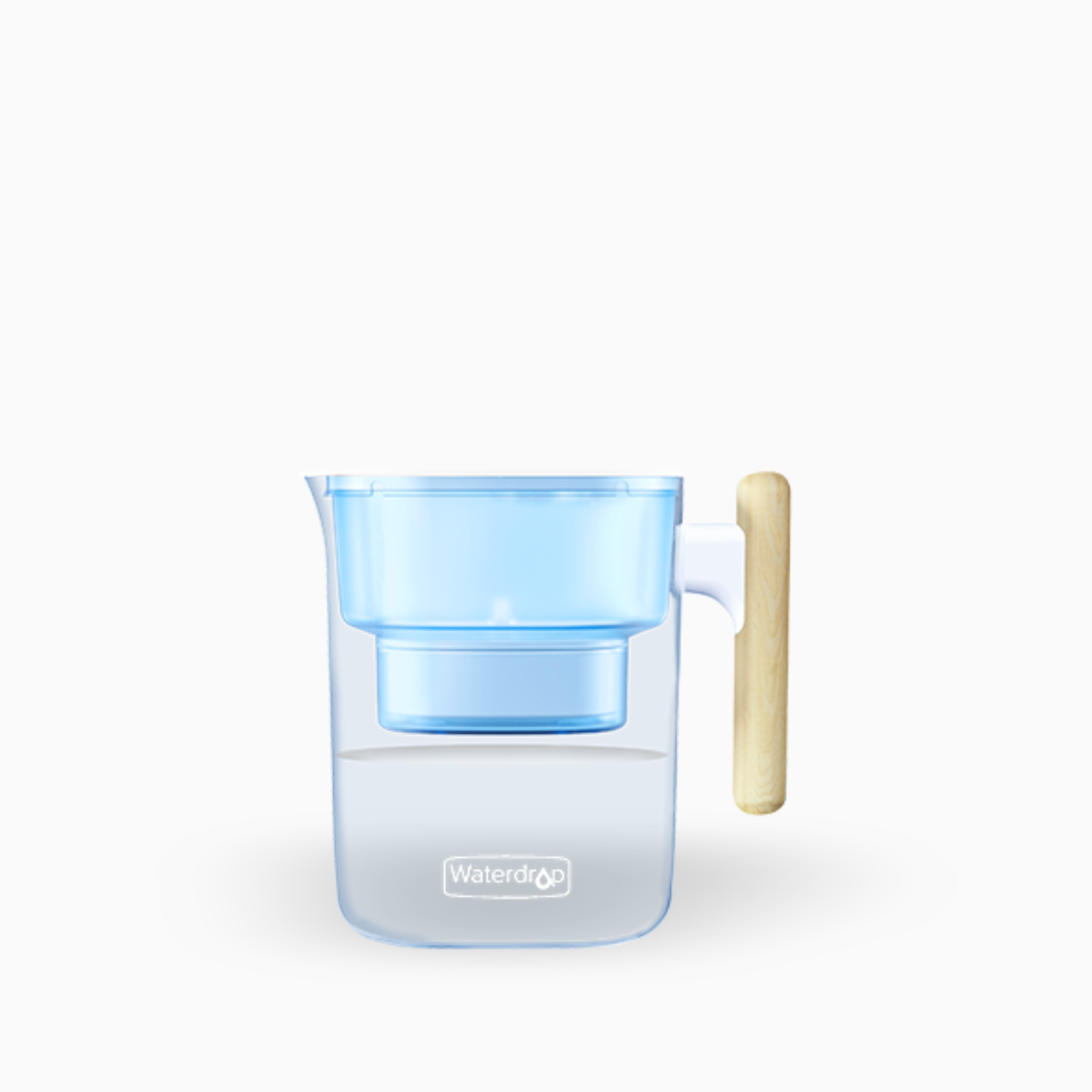 Chubby Pitcher Filter Air Minum (Biru)