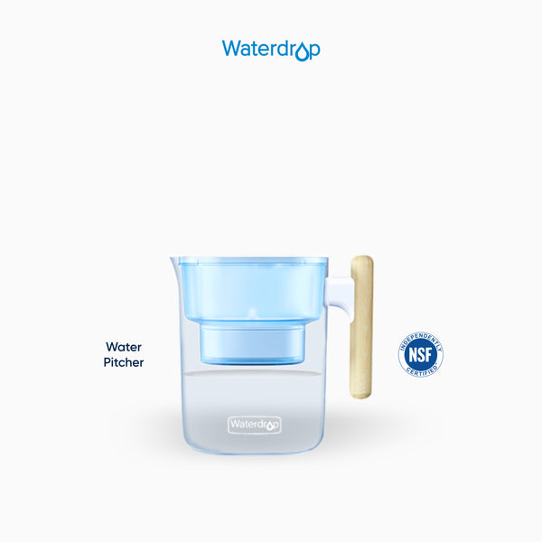 Chubby Pitcher Filter Air Minum (Biru)