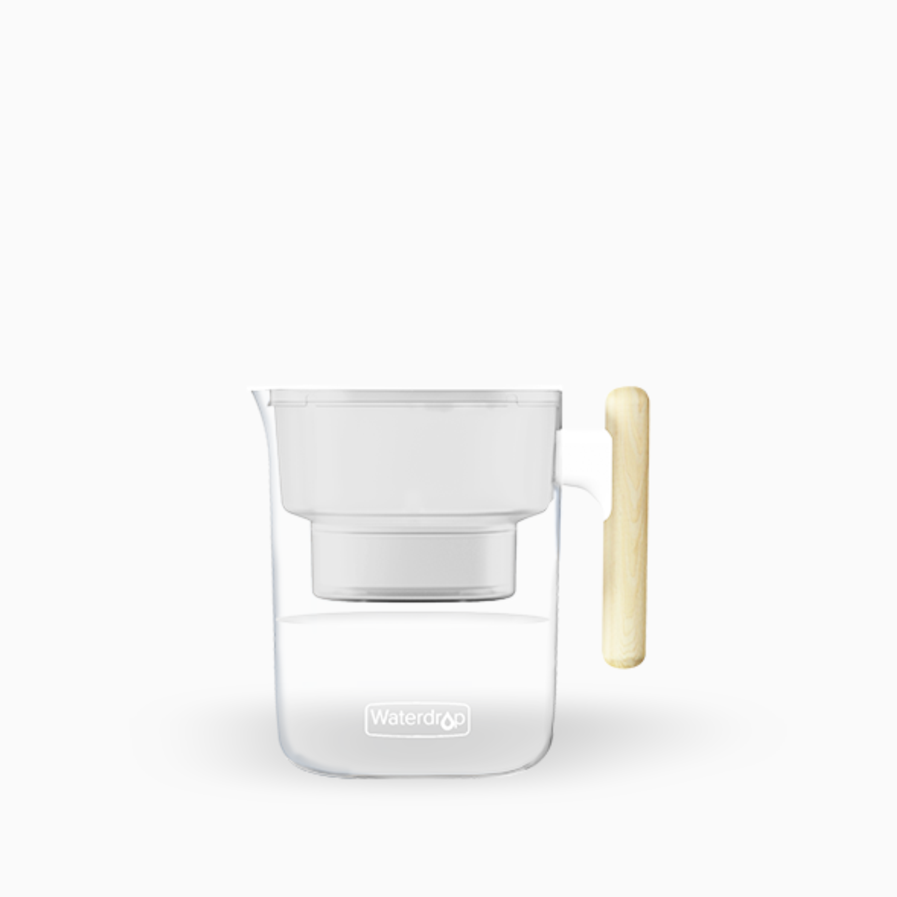 Chubby Pitcher Filter Air Minum (Putih)