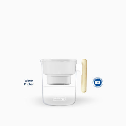 Chubby Pitcher Filter Air Minum (Putih)